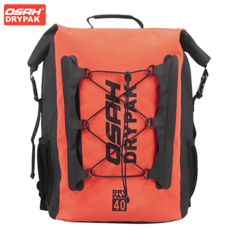 Motorcycle Gear Backpack - OSAH Turuncu Motosiklet Çantası 40L Büyük
