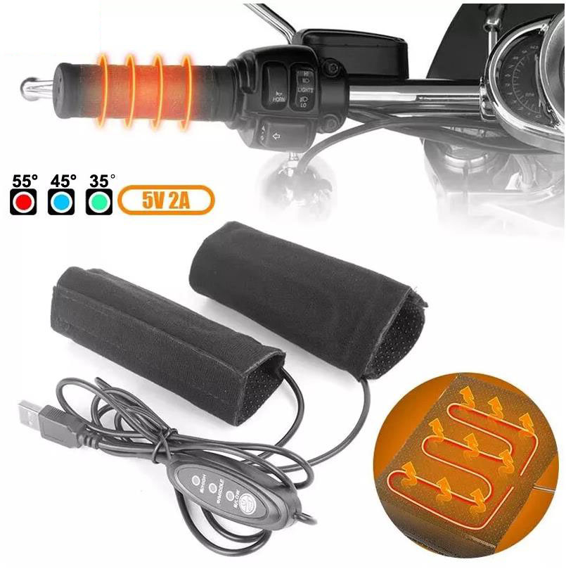 Handlebar Grip Heated - 5V 2A Motosiklet Isıtmalı Elcikleri 3