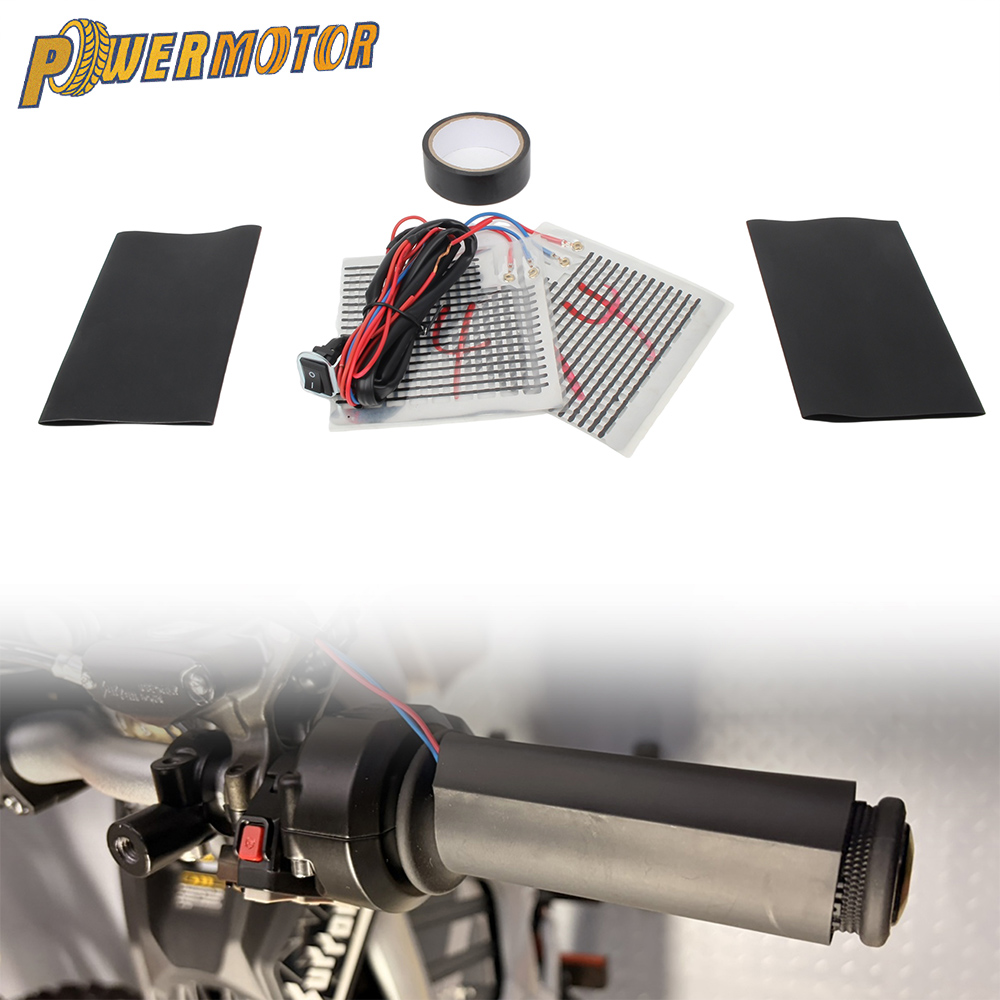 Handlebar Grip Heated - Motosiklet 12V Isıtmalı Elcikler Elektrikli Isıtma