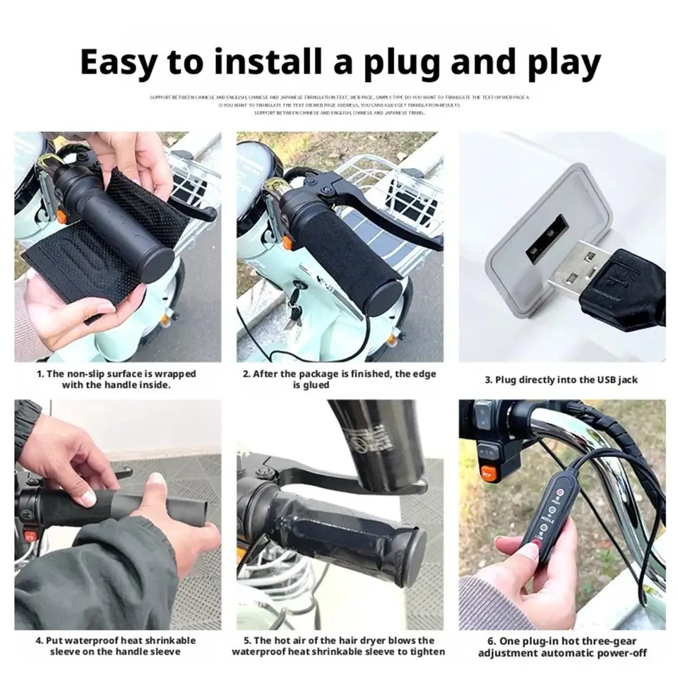 Motosiklet Isıtmalı Sapları US - Handlebar Grip Heated incelemesi ve fiyatı