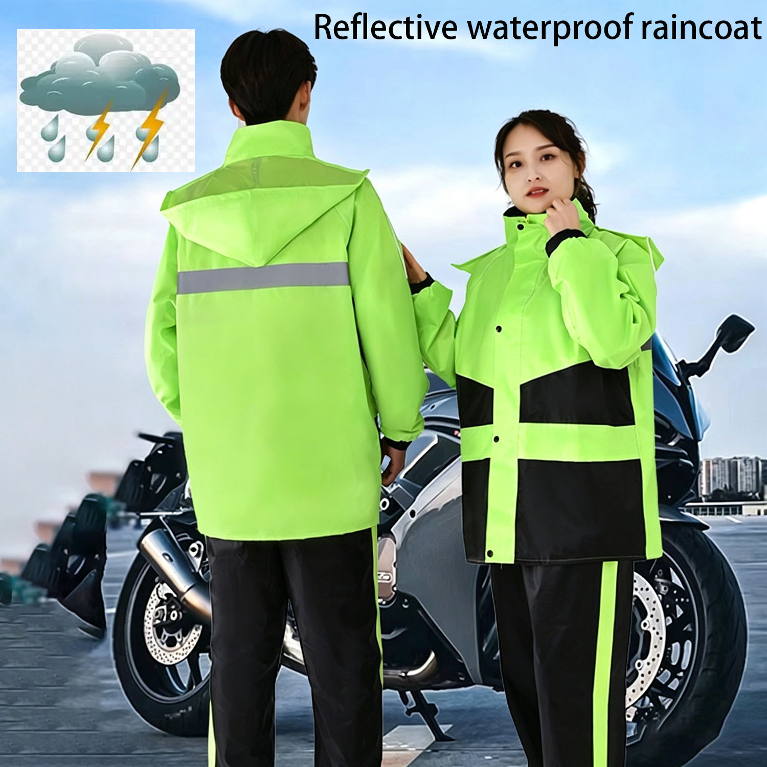 Motosiklet yağmurluk takım elb - Motorcycle Gear Mens incelemesi ve fiyatı