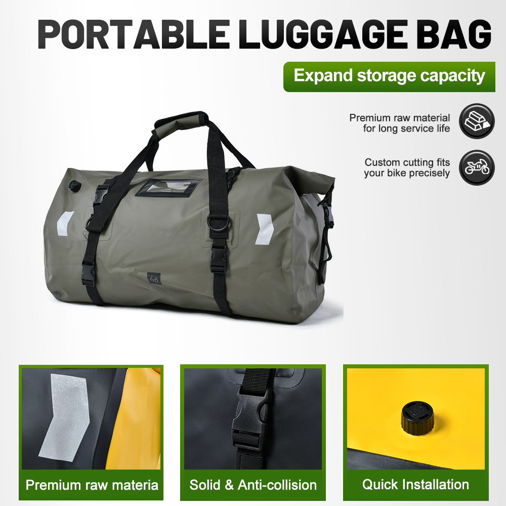 Su geçirmez PVC Büyük Kapasite - Motorcycle Gear Backpack incelemesi ve fiyatı